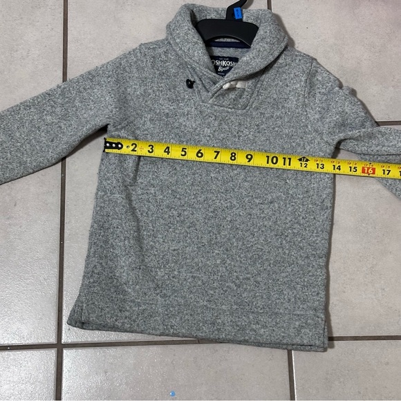 OshKosh B’gosh Boy Sweater Gray Pullover Winter Garment Size‎ 7. - Picture 6 of 6